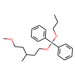 Silane, diphenyl(5-methoxy-3-methylpentyloxy)propoxy-