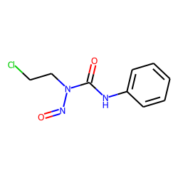 Urea, 1-(2-chloroethyl)-1-nitroso-3-phenyl-