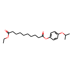 Sebacic acid, ethyl 4-isopropoxyphenyl ester