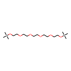 Trimethyl-[2-[2-[2-[2-(2-trimethylsilyloxyethoxy)ethoxy]ethoxy]ethoxy]ethoxy]silane