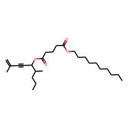 Glutaric acid, decyl 2,6-dimethylnon-1-en-3-yn-5-yl ester