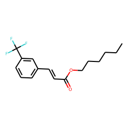 trans-3-(Trifluoromethyl)cinnamic acid, hexyl ester