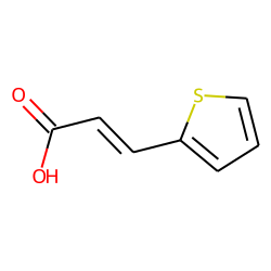 2-Propenoic acid, 3-(2-thienyl)-, (E)-