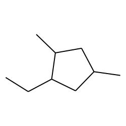 1-cis-4-dimethyl-trans-2-ethylcyclopentane