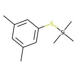 3,5-Dimethylthiophenol, S-trimethylsilyl-
