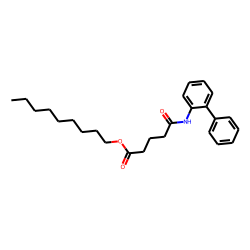 Glutaric acid, monoamide, N-(2-biphenyl)-, nonyl ester