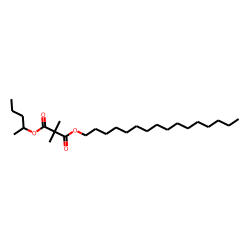 Dimethylmalonic acid, hexadecyl 2-pentyl ester