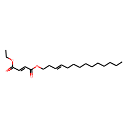 Fumaric acid, ethyl tetradec-3-enyl ester