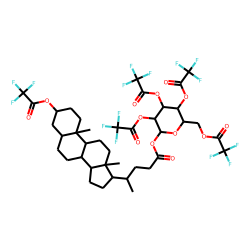 1-O-(24-lithocholyl)-«alpha»-D-glucopyranose, TFA