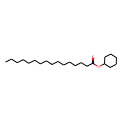 Hexadecanoic acid, cyclohexyl ester