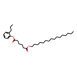 Adipic acid, hexadecyl 2-propylphenyl ester