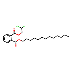 Phthalic acid, 2,2-dichloroethyl tridecyl ester