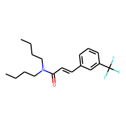 trans-Cinnamamide, N,N-dibutyl-3-trifluoromethyl-