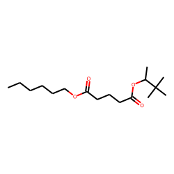 Glutaric acid, 3,3-dimethylbut-2-yl hexyl ester