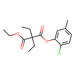 Diethylmalonic acid, 2-chloro-5-methylphenyl ethyl ester