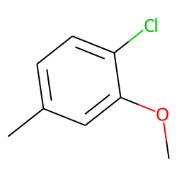2-Chloro-5-methylphenol, methyl ether