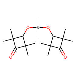 Cyclobutanone, 3,3'-(dimethylsilyldioxy) bis-2,2,4,4-tetramethyl