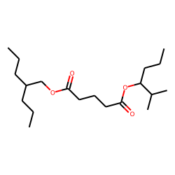 Glutaric acid, 2-methylhex-3-yl 2-propylpentyl ester