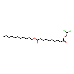 Sebacic acid, 2,2-dichloroethyl undecyl ester