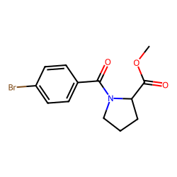 L-Proline, N-(4-bromobenzoyl)-, methyl ester