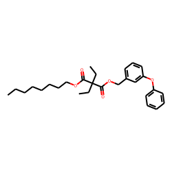 Diethylmalonic acid, octyl 3-phenoxybenzyl ester