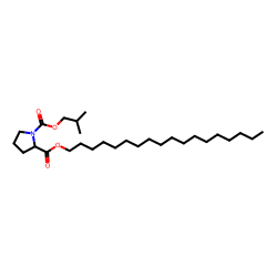 D-proline, n-isobutoxycarbonyl-, octadecyl ester