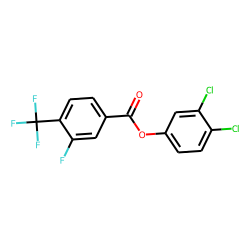 3-Fluoro-4-trifluoromethylbenzoic acid, 3,4-dichlorophenyl ester
