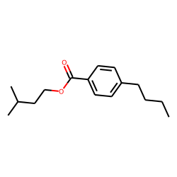 4-Butylbenzoic acid, 3-methylbutyl ester