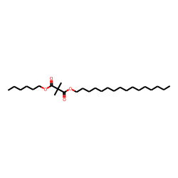 Dimethylmalonic acid, hexadecyl hexyl ester
