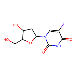 Uridine, 2'-deoxy-5-iodo-
