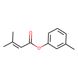 3-Methylbut-2-enoic acid, 3-methylphenyl ester