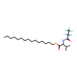 L-Valine, N-pentafluoropropionyl-, pentadecyl ester