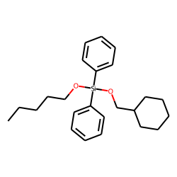 Silane, diphenylcyclohexylmethoxypentyloxy-