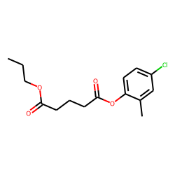 Glutaric acid, 2-methyl-4-chlorophenyl propyl ester