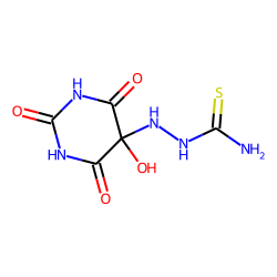 Barbituric acid, 5-hydroxy-5-thiosemicarbazido-