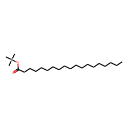 Nonadecanoic acid, trimethylsilyl ester