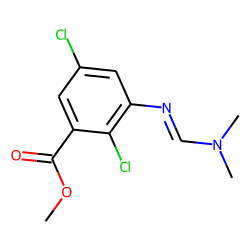 3-Amino-2,5-dichlorobenzoic acid, N-dimethylaminomethylene-, methyl ester
