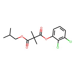 Dimethylmalonic acid, 2,3-dichlorophenyl isobutyl ester