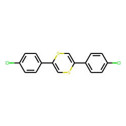 1,4-Dithiin, 2,5-bis(4-chlorophenyl)-