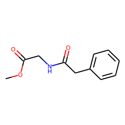 Glycine, N-(phenylacetyl)-, methyl ester
