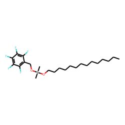 Silane, dimethyl(pentafluorobenzyloxy)tetradecyloxy-