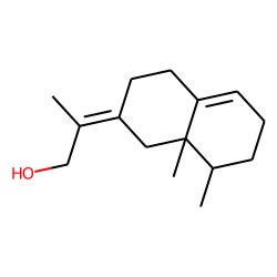 (E)-2-((8R,8aS)-8,8a-Dimethyl-3,4,6,7,8,8a-hexahydronaphthalen-2(1H)-ylidene)propan-1-ol