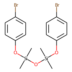 Silane, dimethyl(dimethyl(4-bromophenoxy)silyloxy)(4-bromophenoxy)-