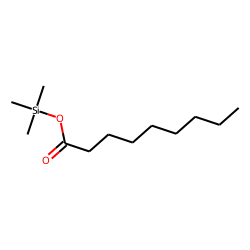 Nonanoic acid, trimethylsilyl ester