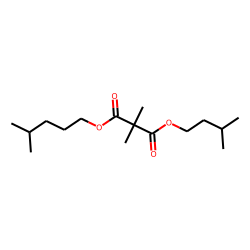 Dimethylmalonic acid, isohexyl 3-methylbutyl ester