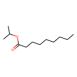 Nonanoic acid, 1-methylethyl ester