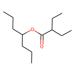 2-Ethylbutyric acid, hept-4-yl ester