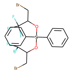 Silane, diphenyldi(1,1,1-trifluoro-3-bromoprop-2-yloxy)-