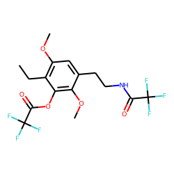 4-ethyl-2,5-dimethoxy-«beta»-phenethylamine-M, (HO-), 2TFA