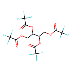 Erythritol, tetrakis(trifluoroacetate), meso-